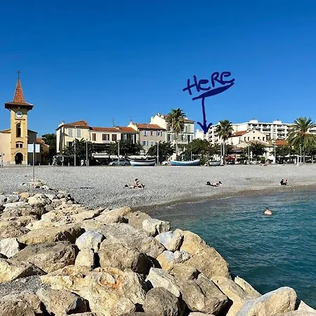 Orangers - Bord De Mer-Studio Cosy Refait A Neuf 4 Personnes Cagnes-sur-Mer Exterior foto